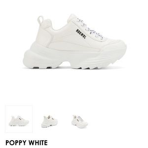 NOKWOL Poppy White Brand New Sneakers